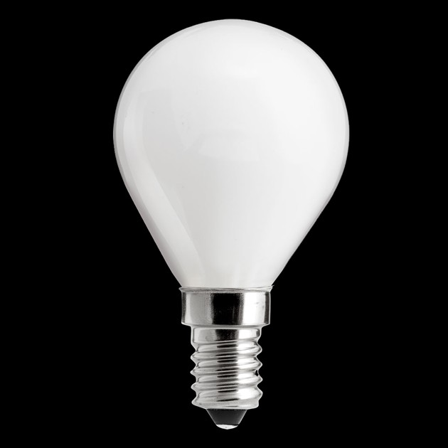 UNI-WHITE klot opal E14 5W 2700K dimbar